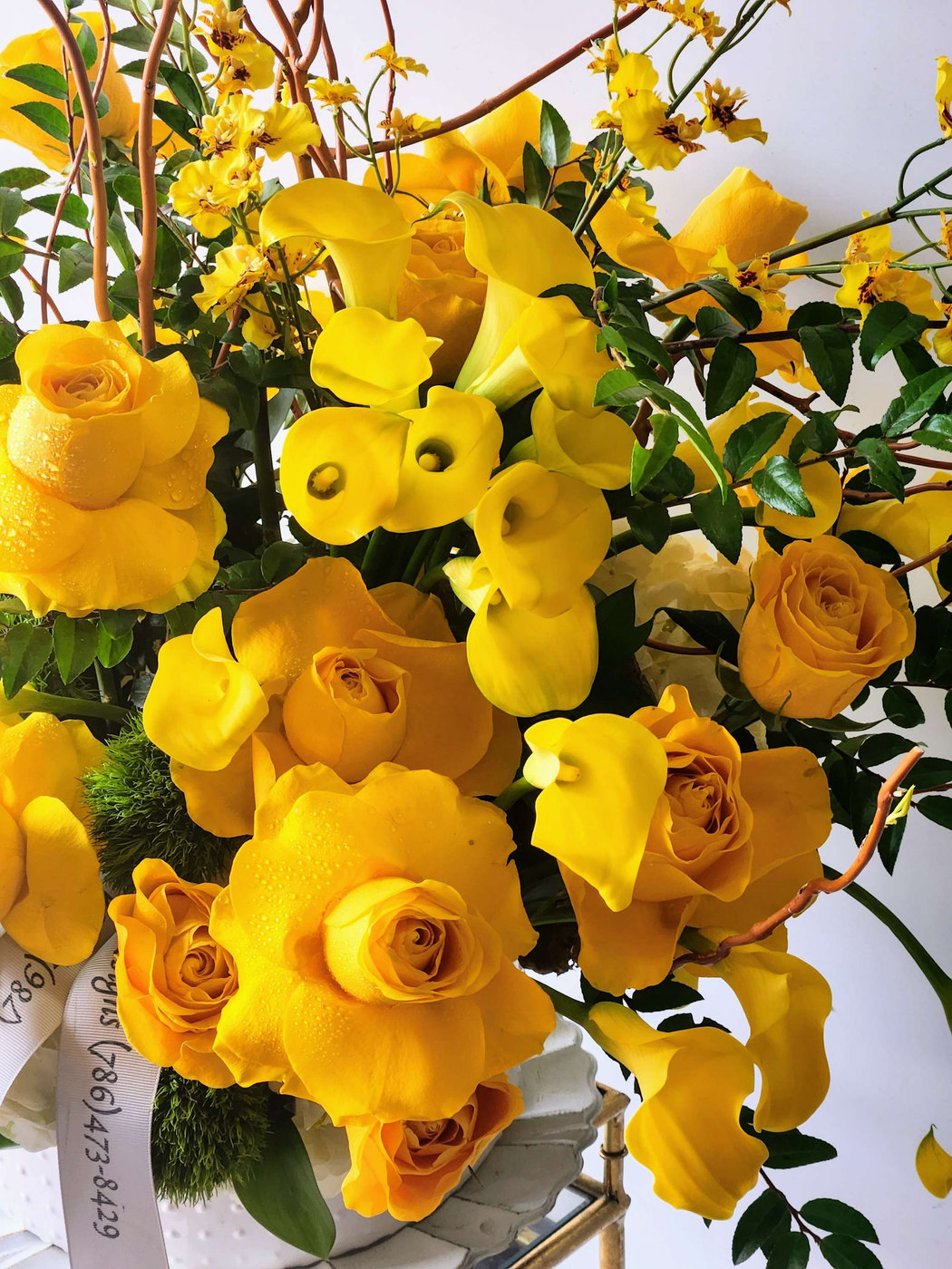 You Are My Sunshine floral arrangement 2